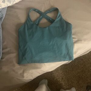 Gilly Hicks Teal Activewear Top